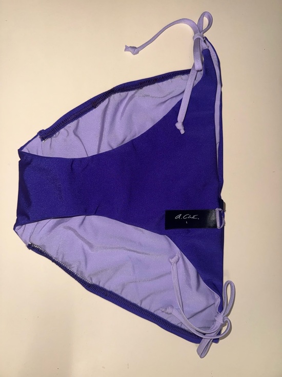 A.Ch Other - Purple Tie-Side Women's Bikini Bottom‎